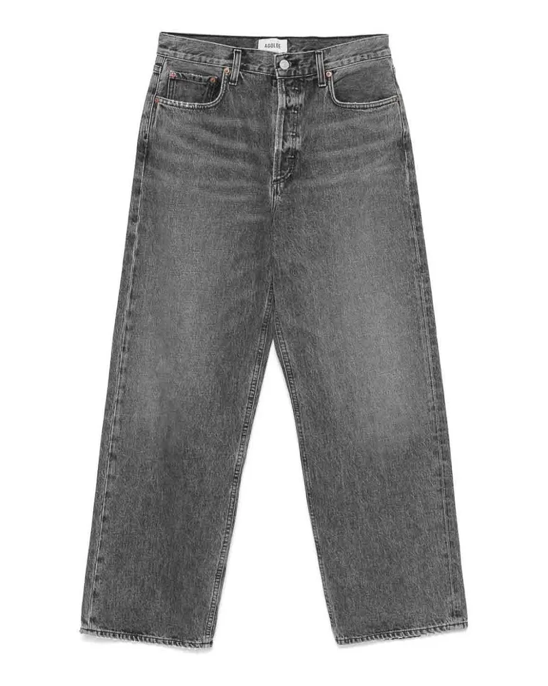 AGOLDE Straight Leg Jeans - Grau Grau