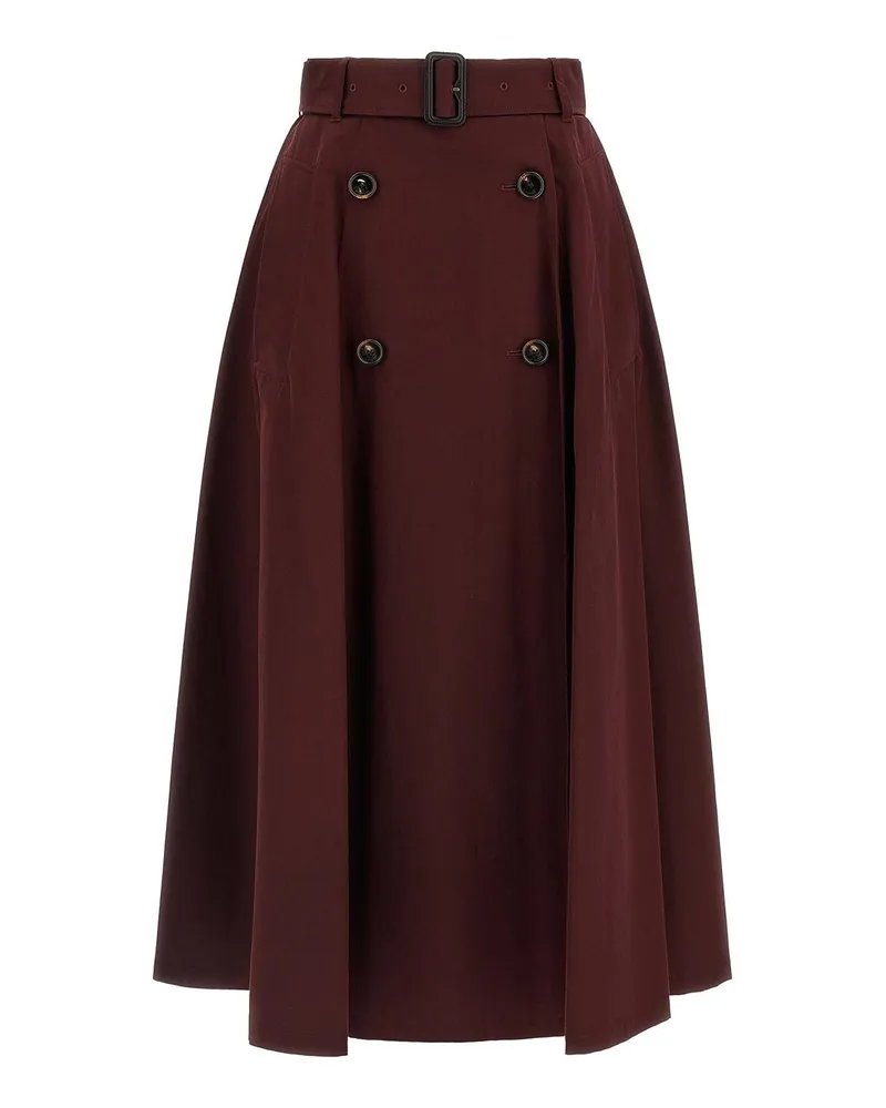 Burberry Trenchcoat - Bordeaux Dunkelrot