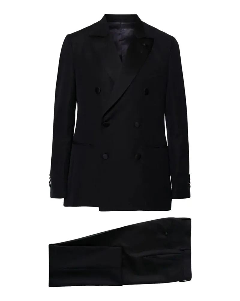 LARDINI Knielanges Kleid - Blau Blau