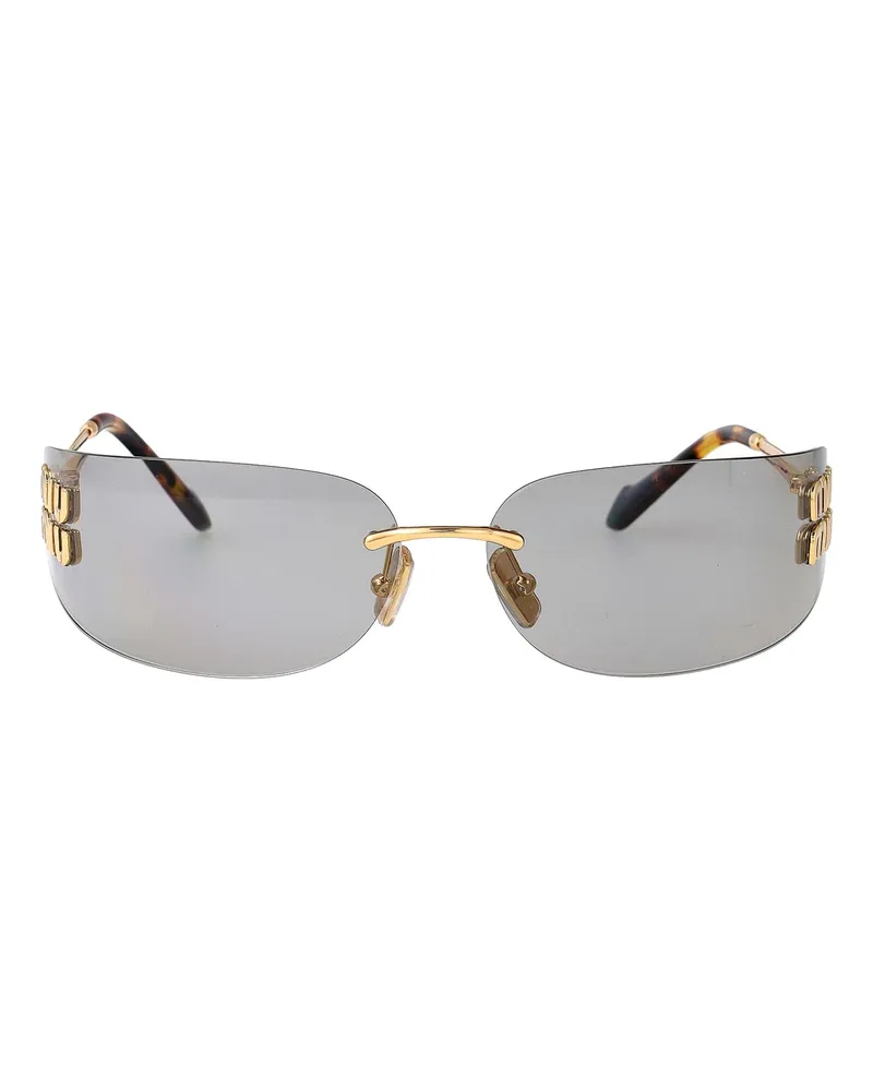Miu Miu Sonnenbrille - Gold Gold