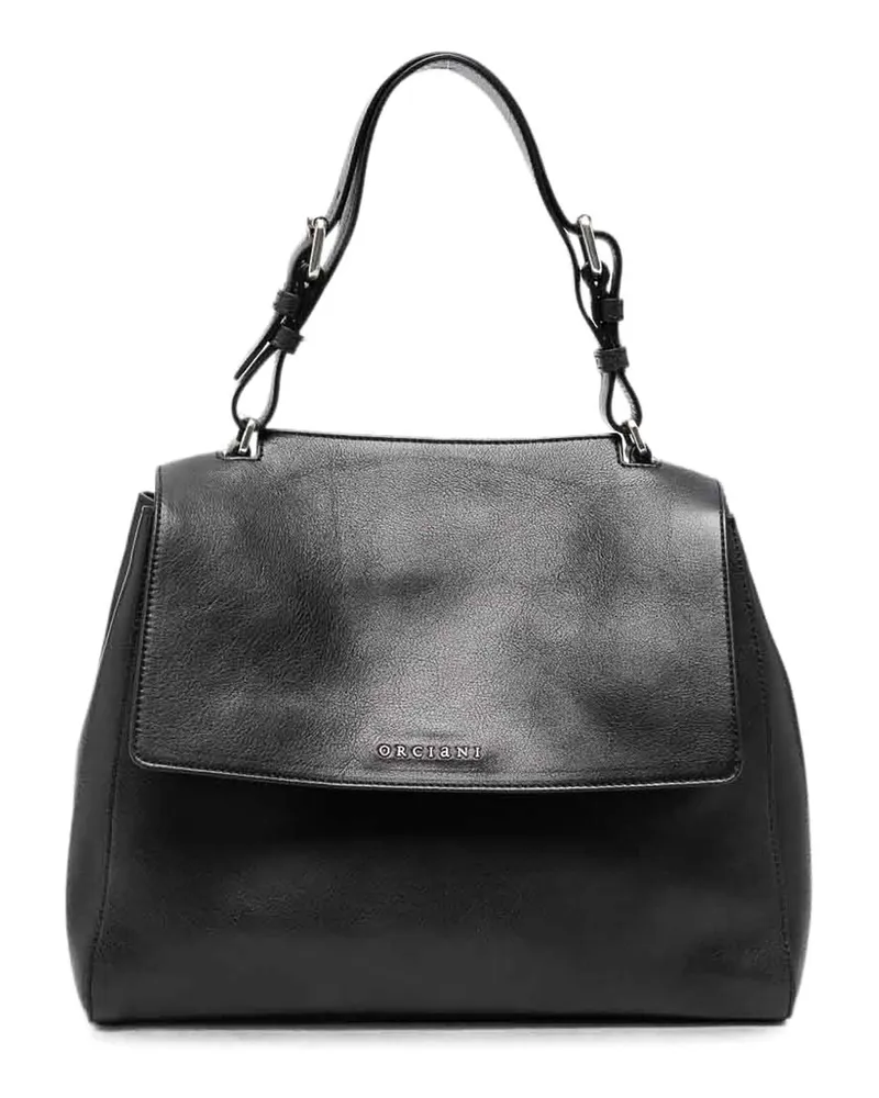 Orciani Schultertasche - Schwarz Schwarz
