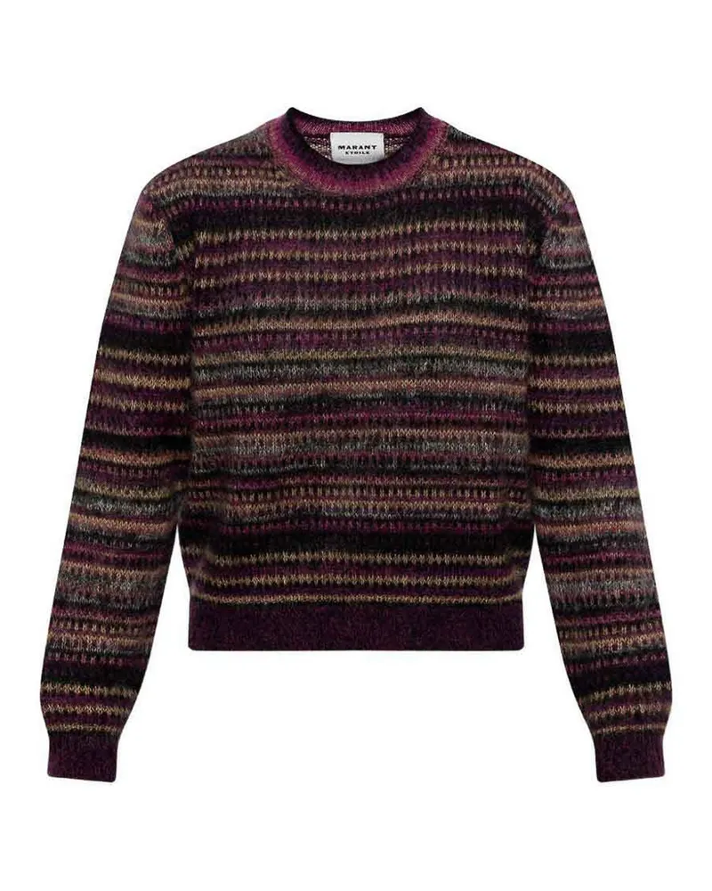 Étoile Isabel Marant Rundhalspullover - Lila Lila