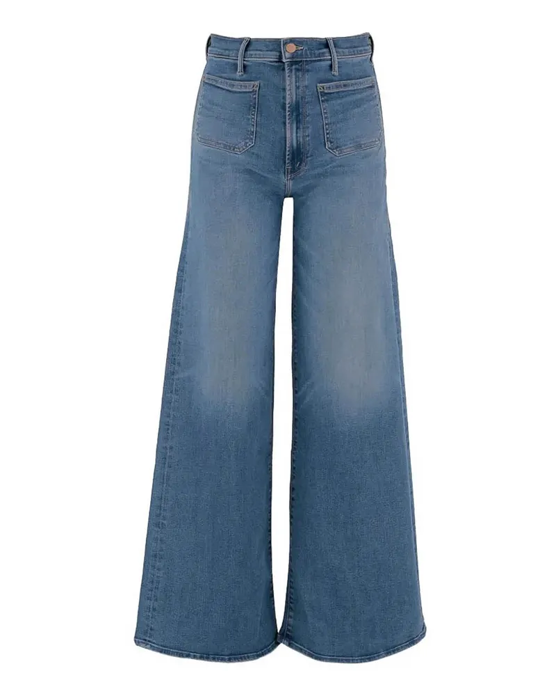 Mother Straight Leg Jeans - Blau Blau