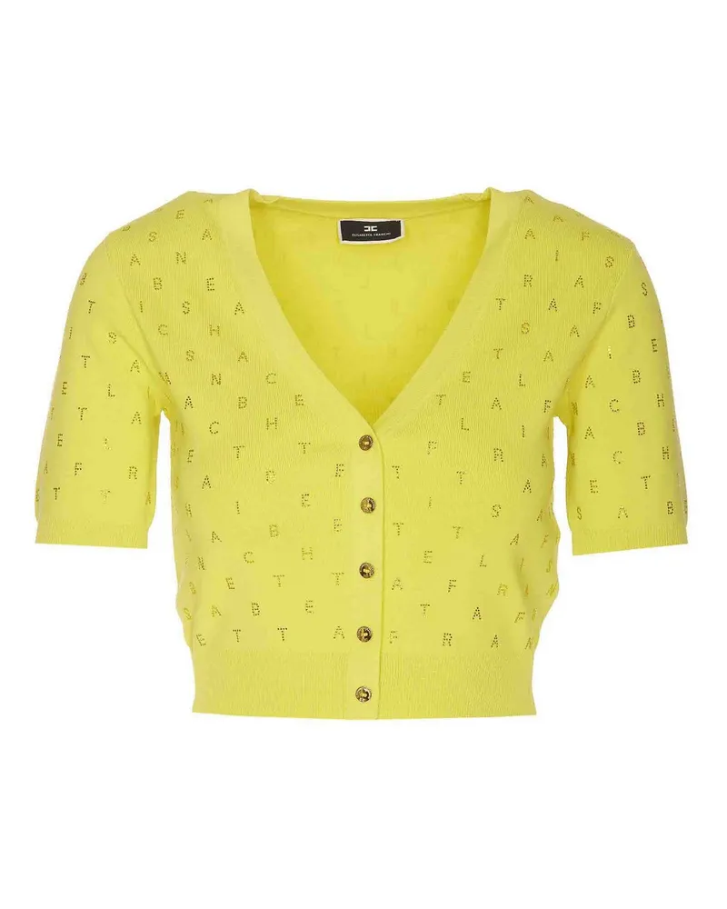 Elisabetta Franchi Cardigan - Gelb Gelb