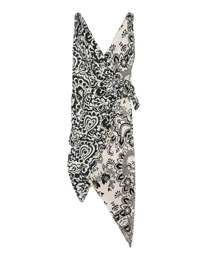 Max Mara Maxikleid - Schwarz Schwarz