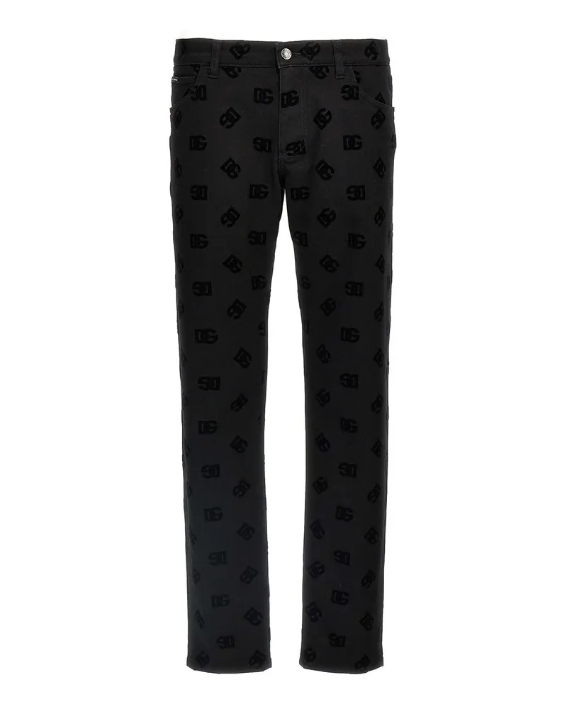 Dolce & Gabbana Bootcut Jeans - Schwarz Schwarz
