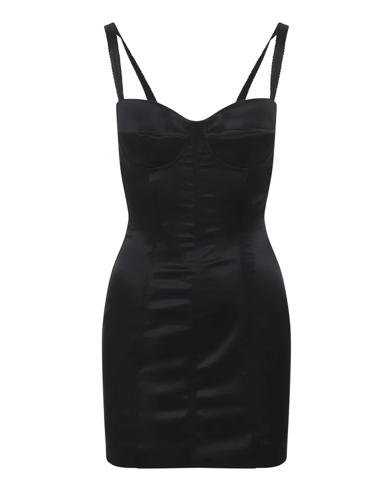 Dolce & Gabbana Kurzes Kleid - Schwarz Schwarz