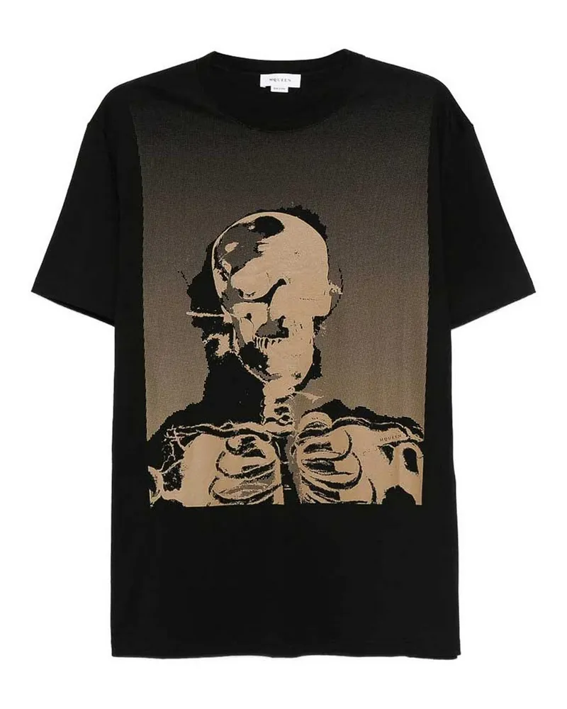 Alexander McQueen T-Shirt - Schwarz Schwarz