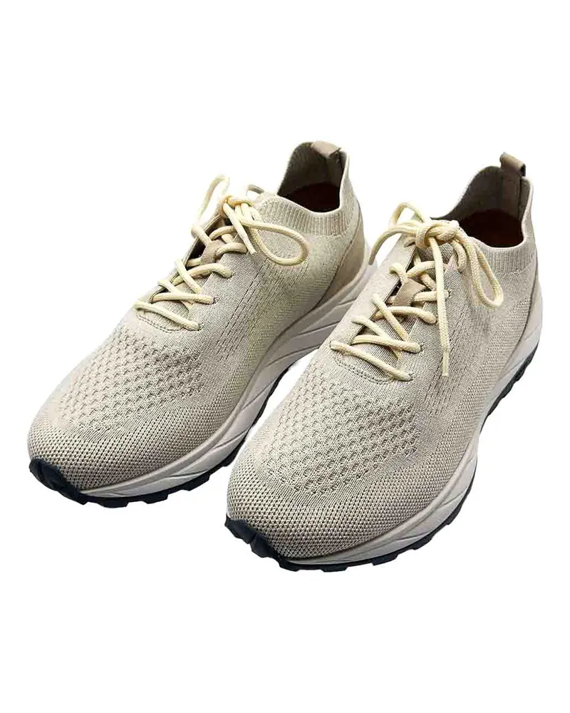 Eleventy Sneaker - Beige Beige