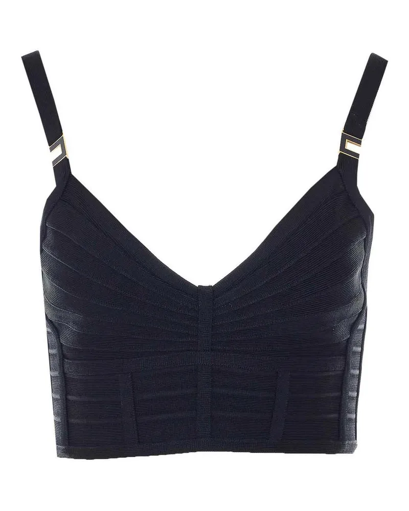 Elisabetta Franchi Top - Schwarz Schwarz
