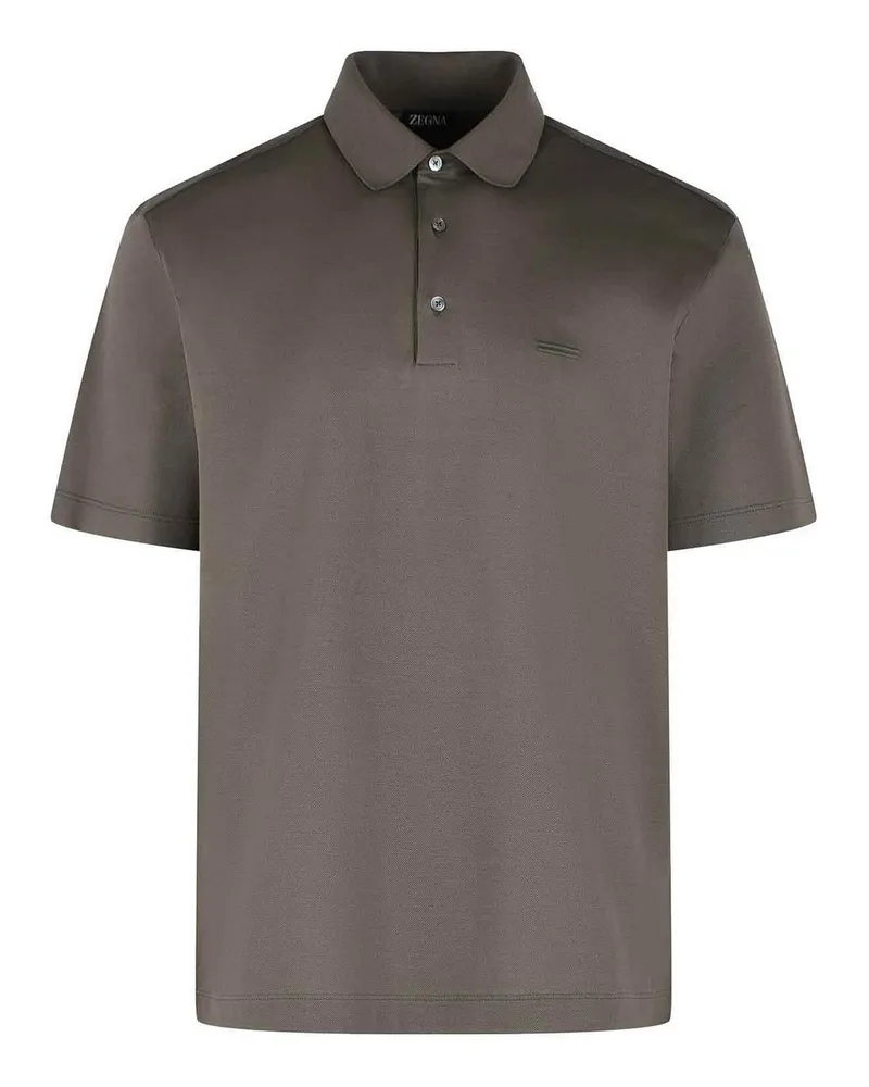 Ermenegildo Zegna Poloshirt - Grau Grau