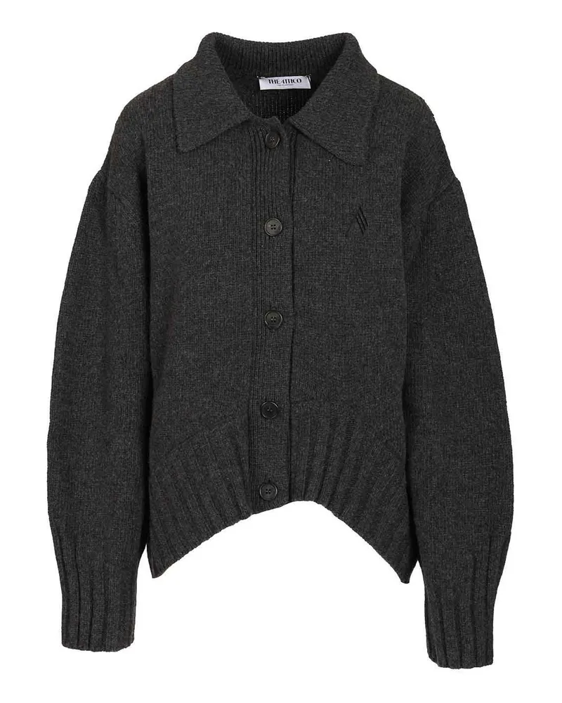 ATTICO Cardigan - Grau Grau