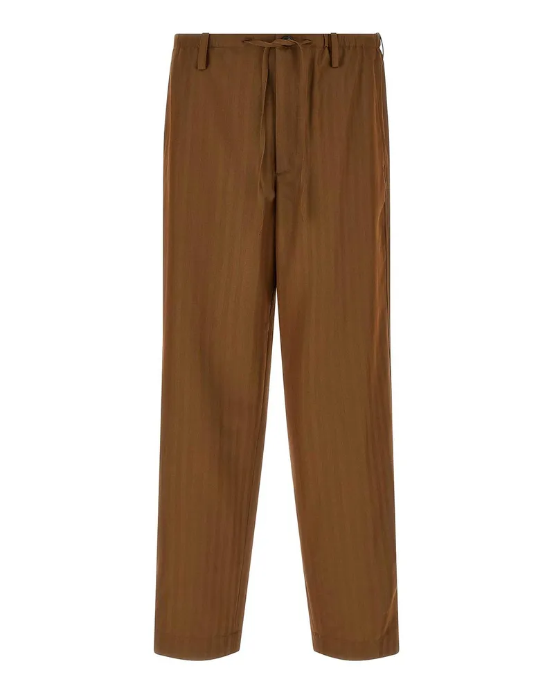Dries van Noten Casual Hose - Braun Braun