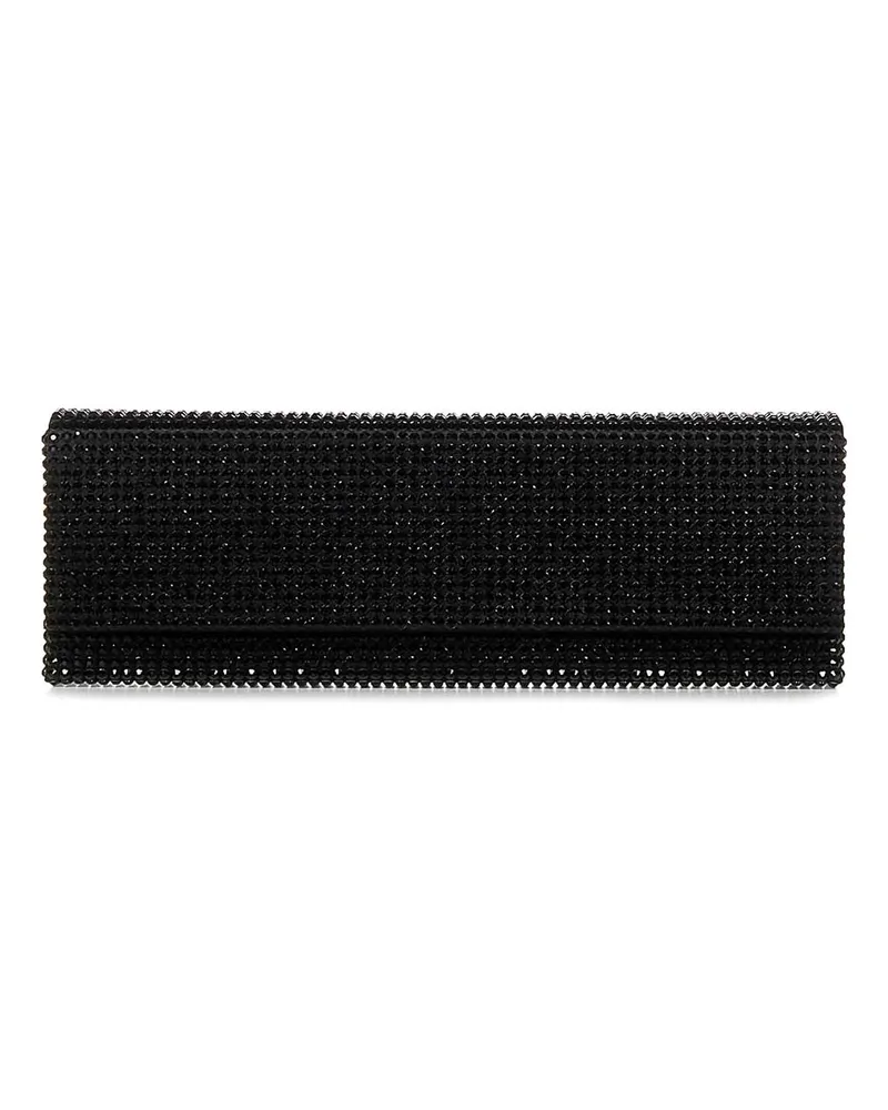 Amina Muaddi Clutch - Schwarz Schwarz
