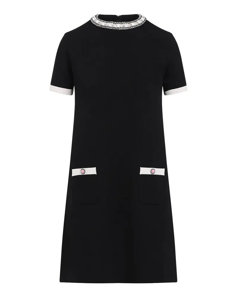 Valentino Garavani Kurzes Kleid - Grau Grau