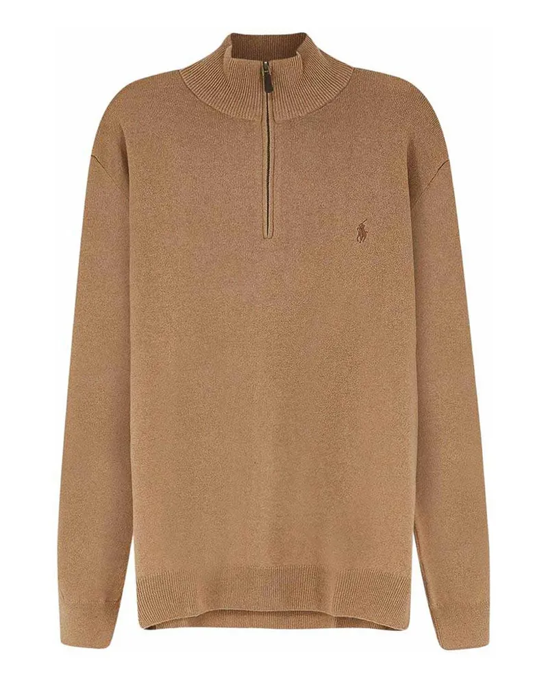 Ralph Lauren Rundhalspullover - Beige Beige