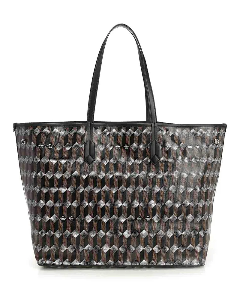 AU DÉPART Shopper - Schwarz Schwarz