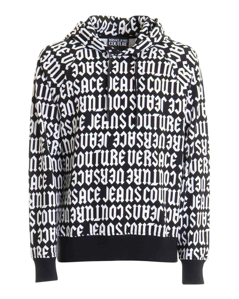 Versace Jeans Rundhalspullover - Schwarz Schwarz