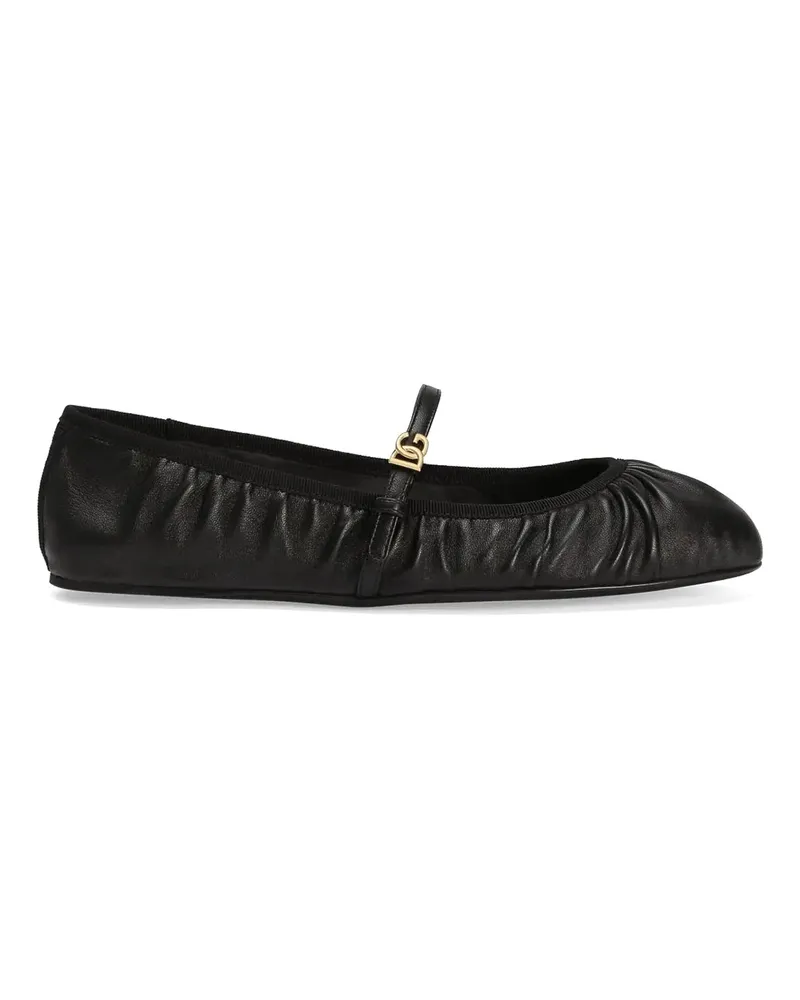 Dolce & Gabbana Ballerinas - Schwarz Schwarz