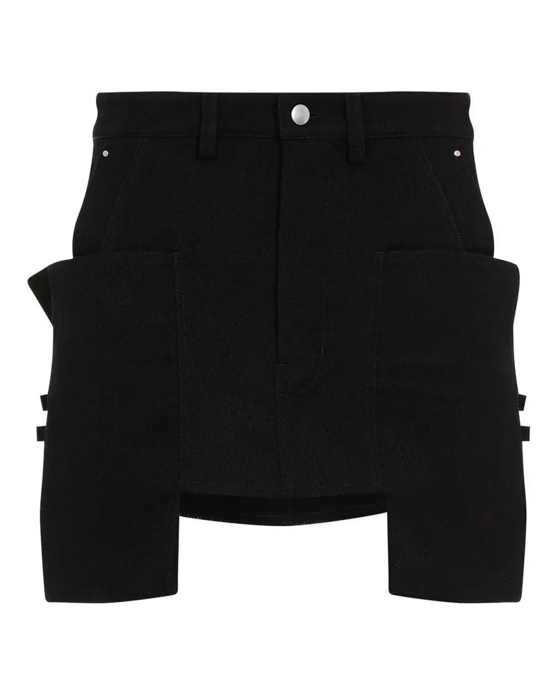 Rick Owens Midirock - Schwarz Schwarz