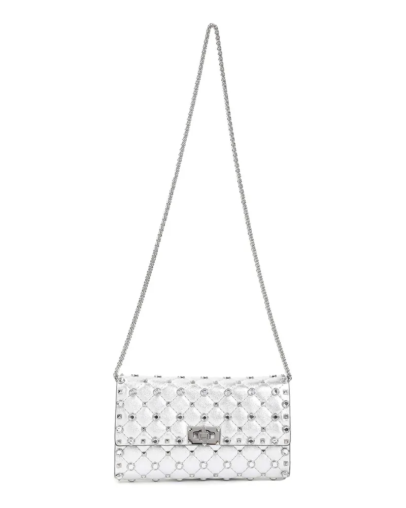 Valentino Garavani Schultertasche - Silber Silber