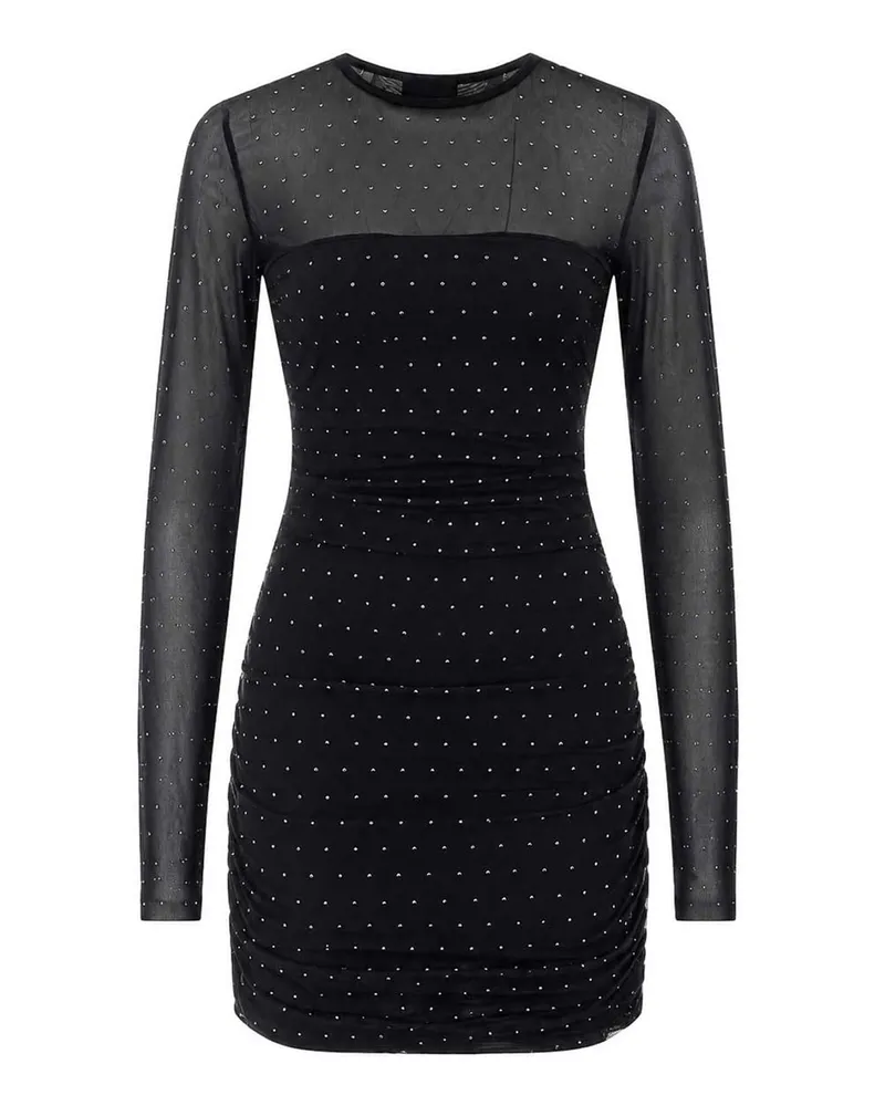 Liu Jo Knielanges Kleid - Schwarz Schwarz