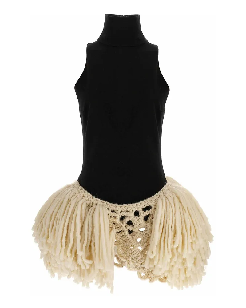 Magda Butrym Rollkragenpullover - Weiß Weiß