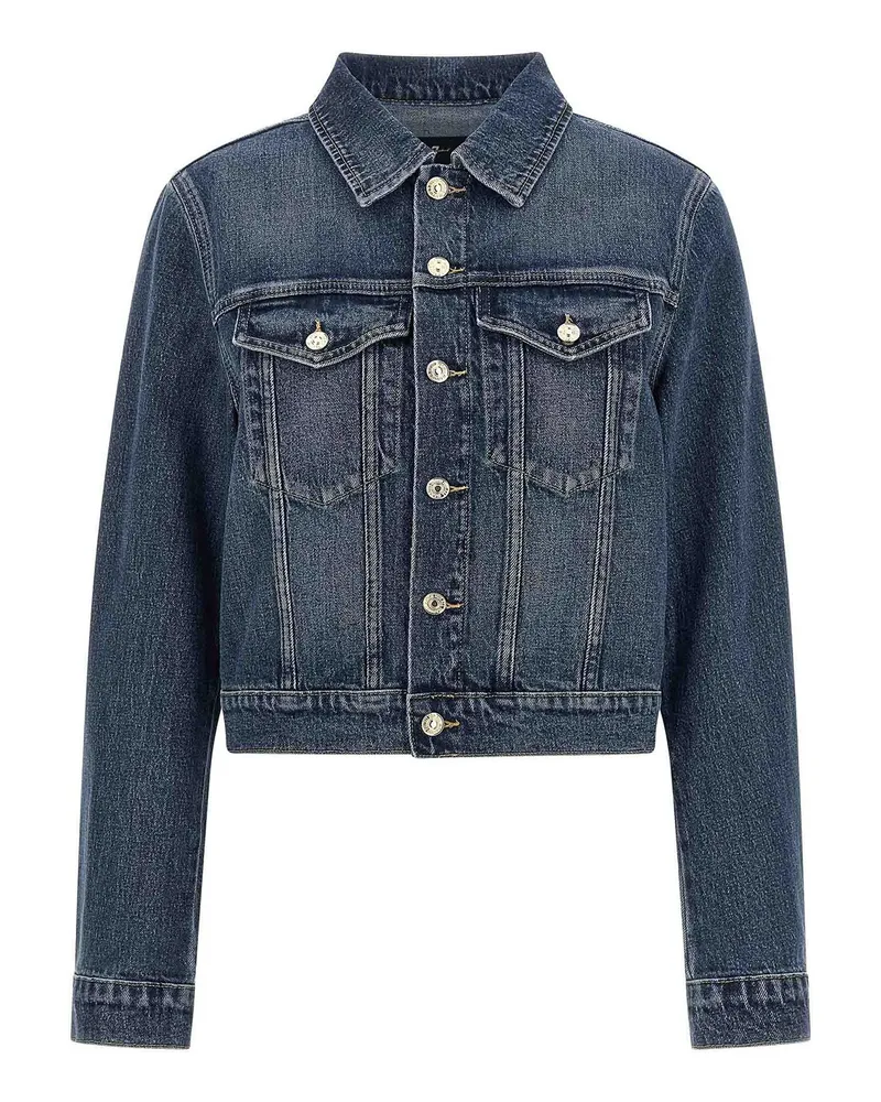 7 for all mankind Casualjacke - Blau Blau