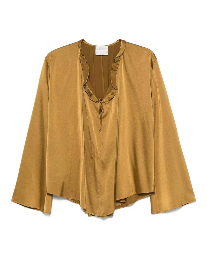 forte_forte Bluse - Grün Grün