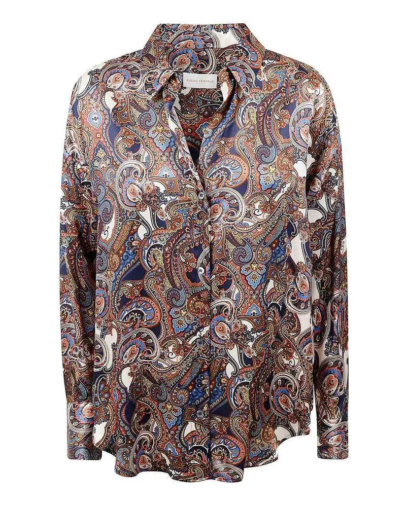 Robert Friedman Hemd - Blau Blau