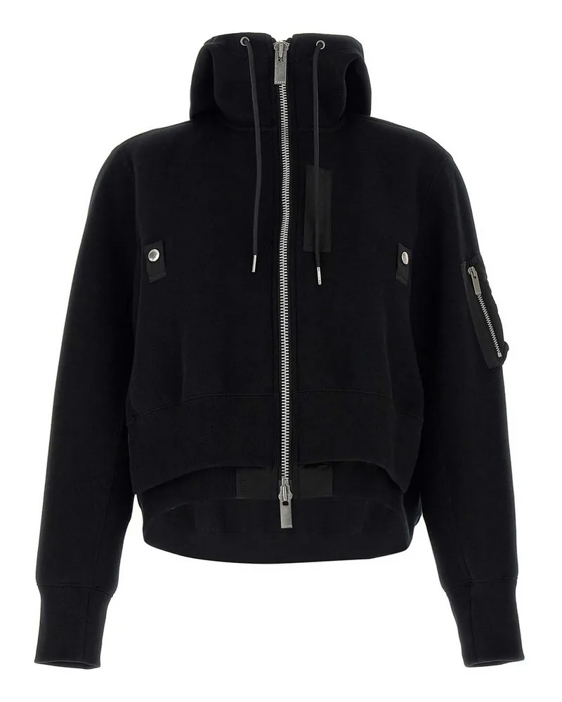 Sacai Sweatshirt - Schwarz Schwarz