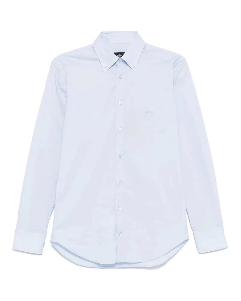 Etro Hemd - Schwarz Hellblau