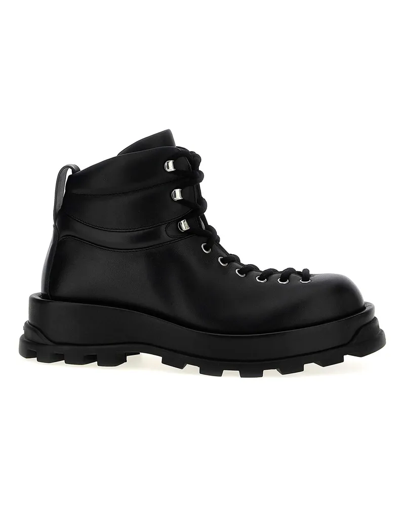 Jil Sander Stiefeletten - Schwarz Schwarz