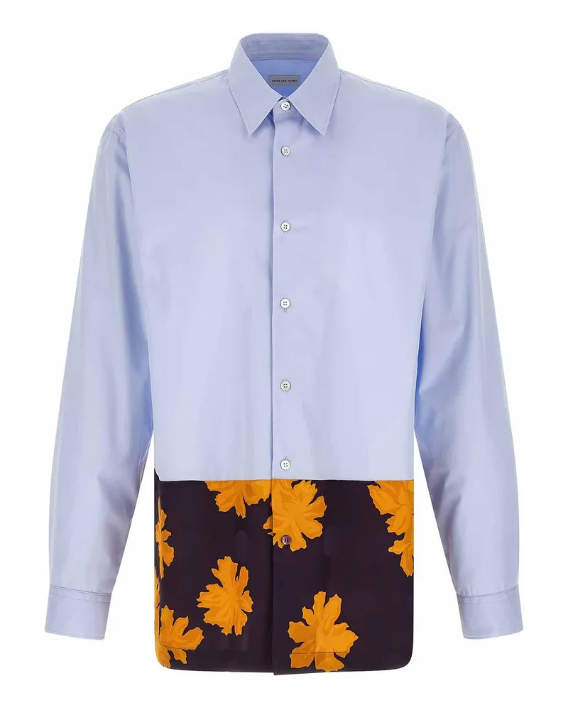 Dries van Noten Hemd - Hellblau Hellblau