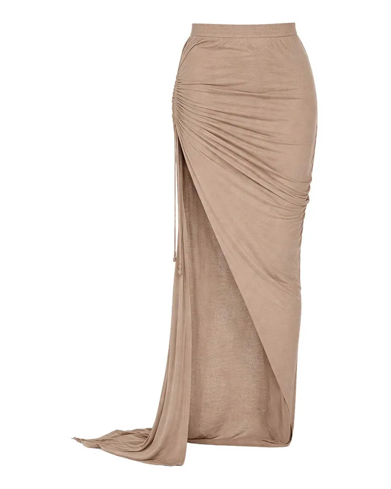 Rick Owens Langer Rock - Beige Beige