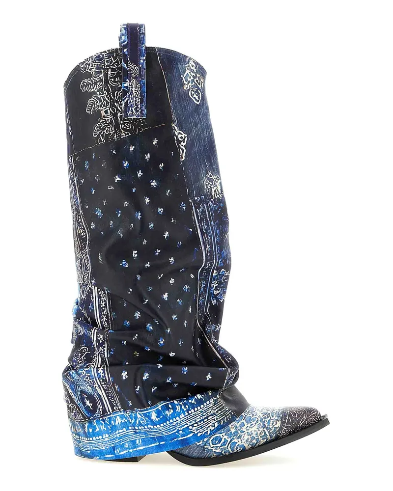 R13 Stiefel - Blau Blau