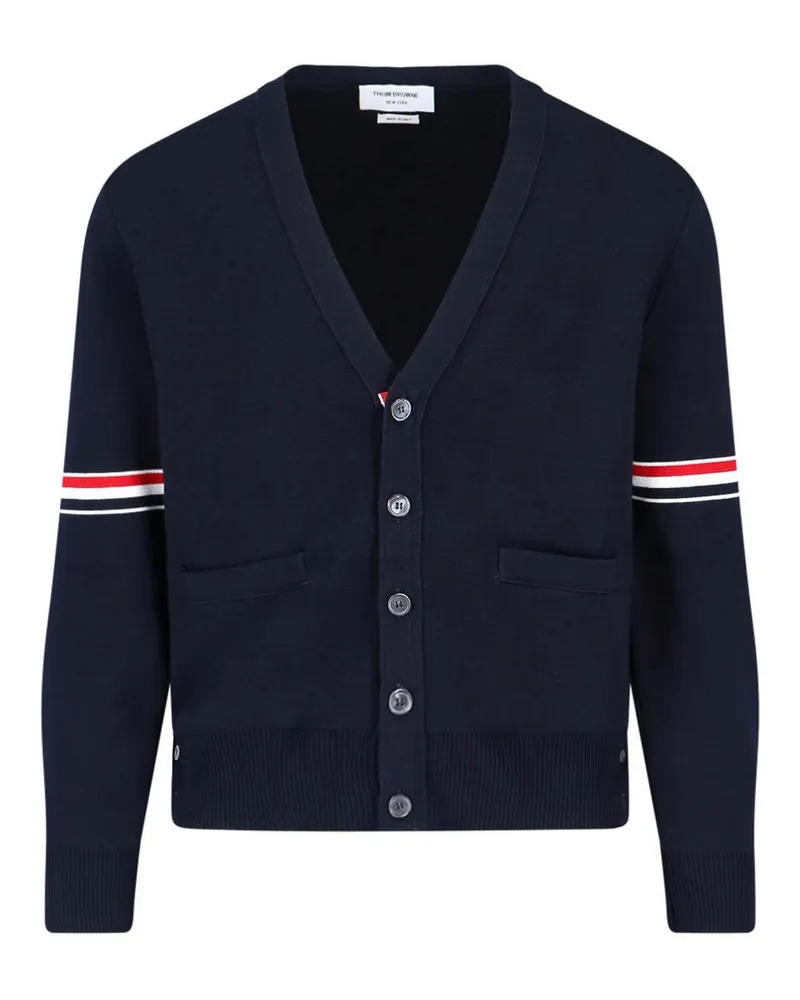 Thom Browne Cardigan - Blau Blau