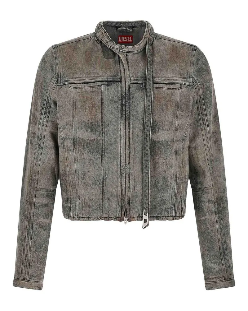 Diesel Casualjacke - Grau Grau
