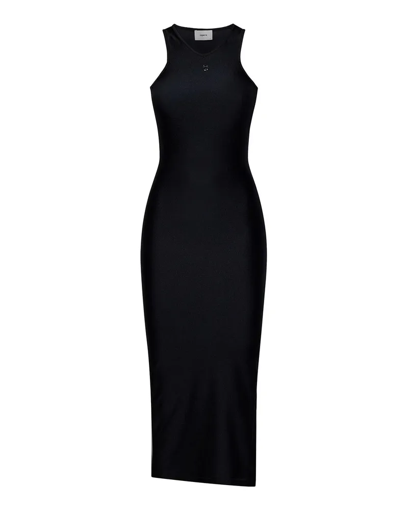 COPERNI Knielanges Kleid - Schwarz Schwarz