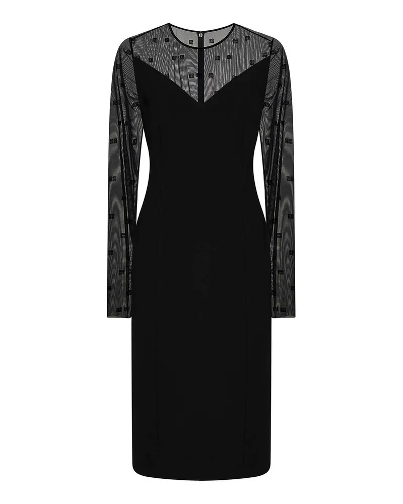 Givenchy Knielanges Kleid - Schwarz Schwarz