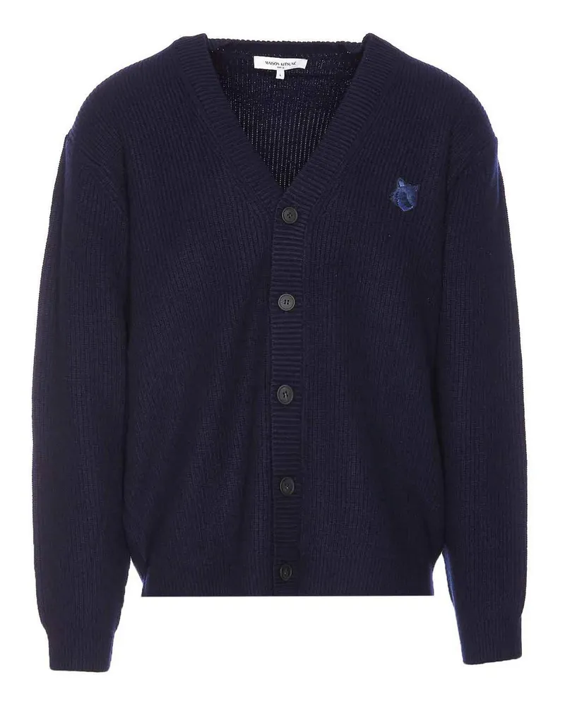 Kitsuné Cardigan - Blau Blau