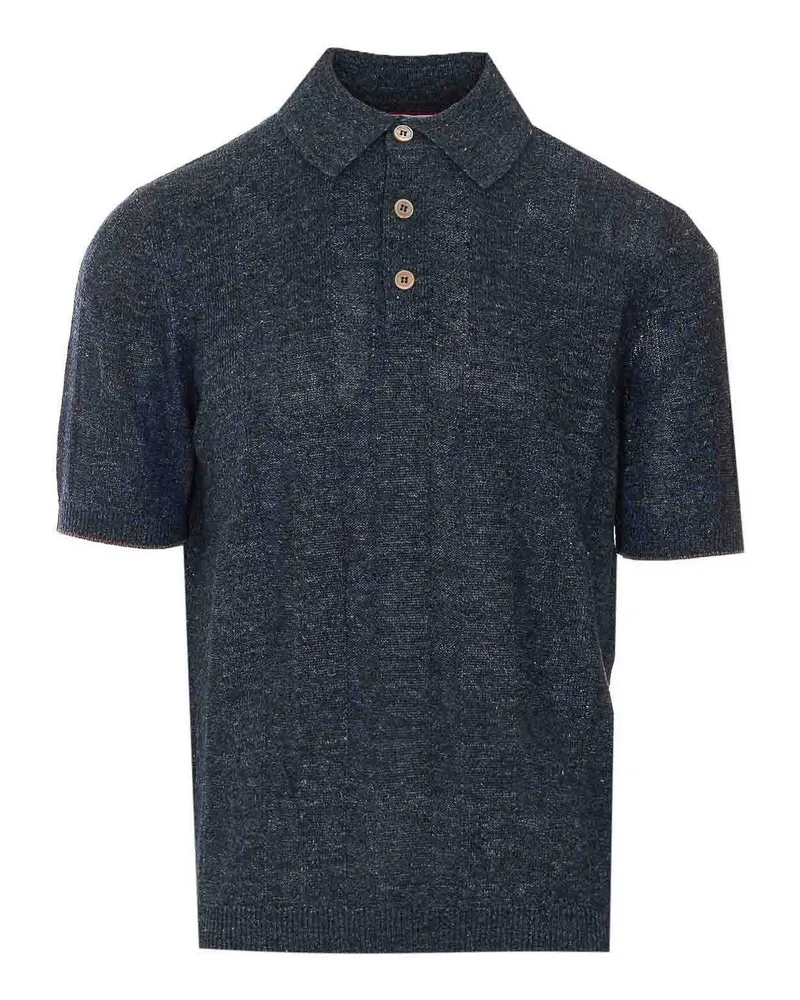 Brunello Cucinelli Poloshirt - Grau Grau