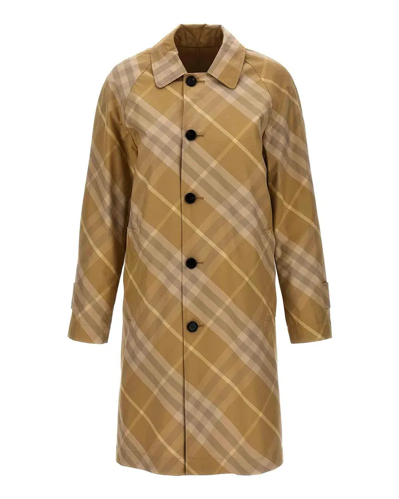 Burberry Kurzer Mantel - Beige Beige