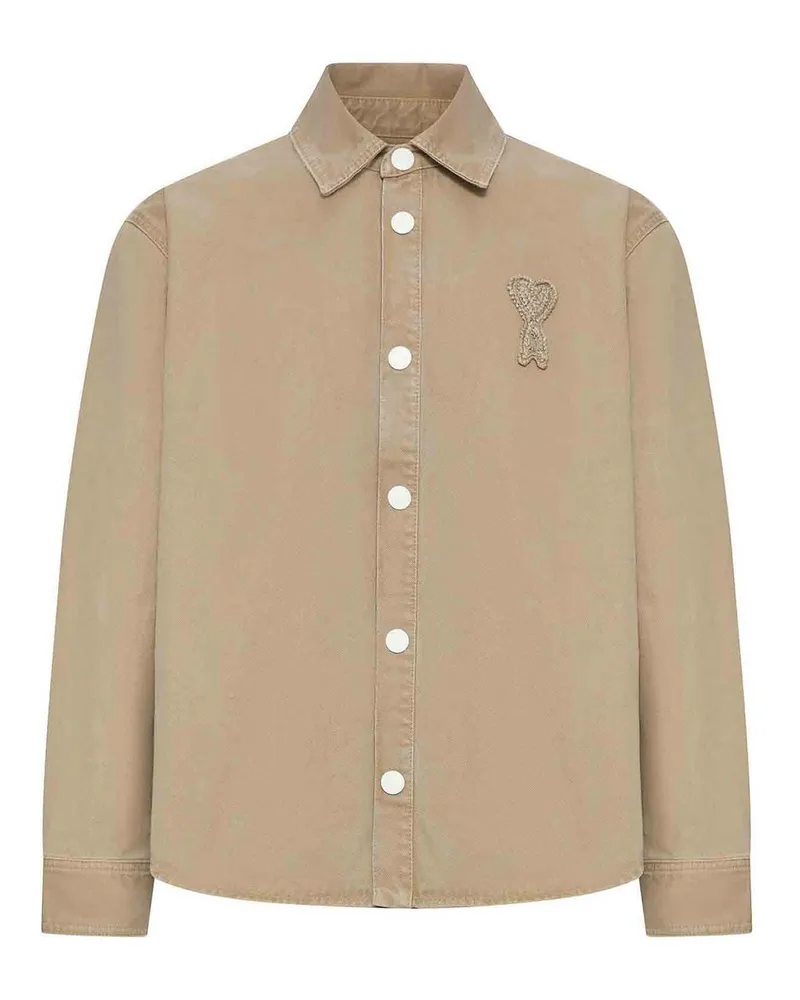 AMI Paris Hemd - Nude Nude