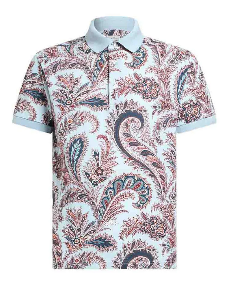 Etro Rundhalspullover - Blau Blau