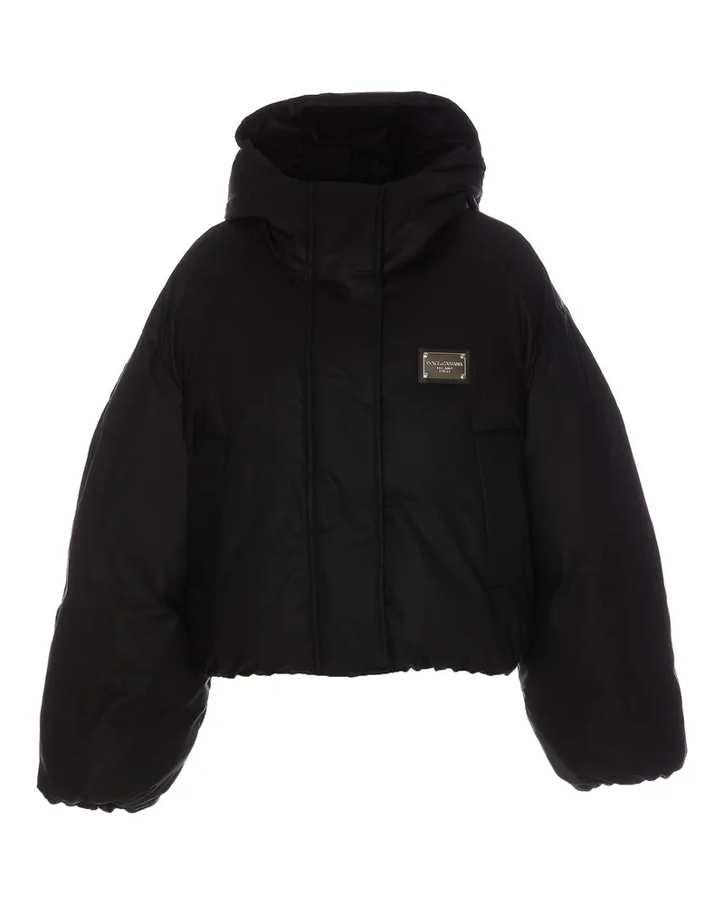 Dolce & Gabbana Casualjacke - Schwarz Schwarz
