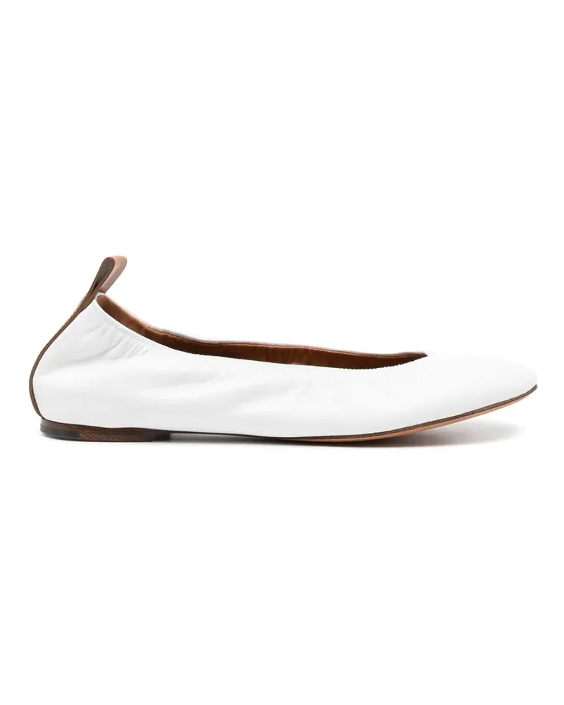 Lanvin Ballerinas - Weiß Weiß