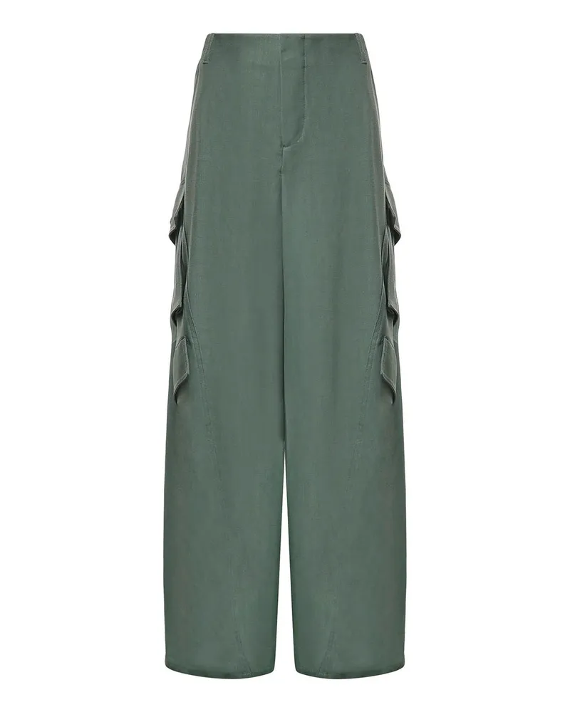 Alaïa Casual Hose - Grün Grün