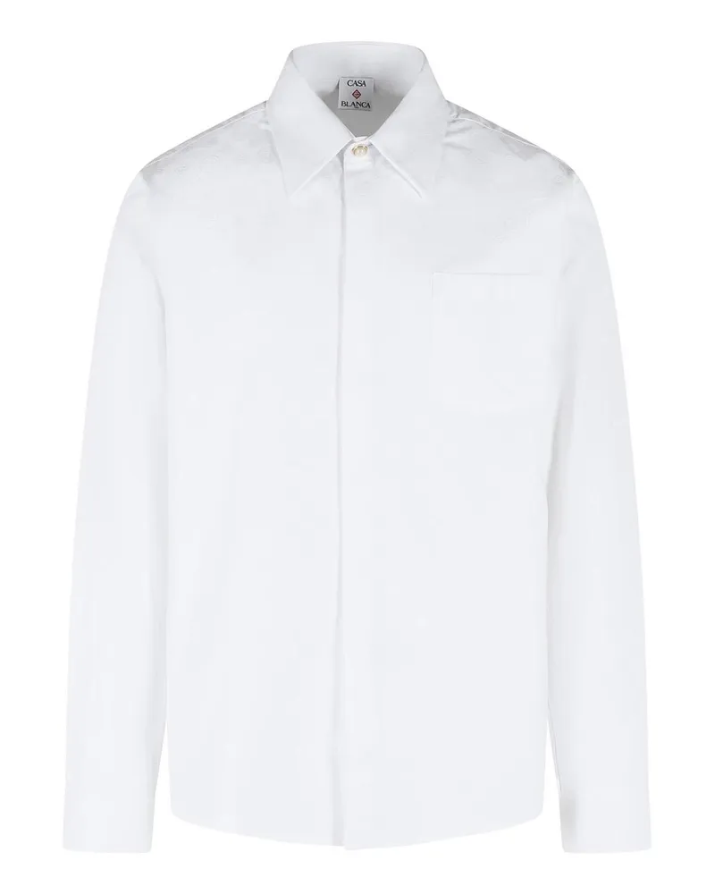 Casablanca Paris Hemd - Weiß Weiß