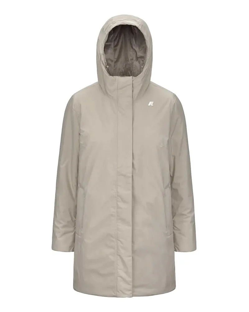K-Way Daunenmantel - Beige Beige